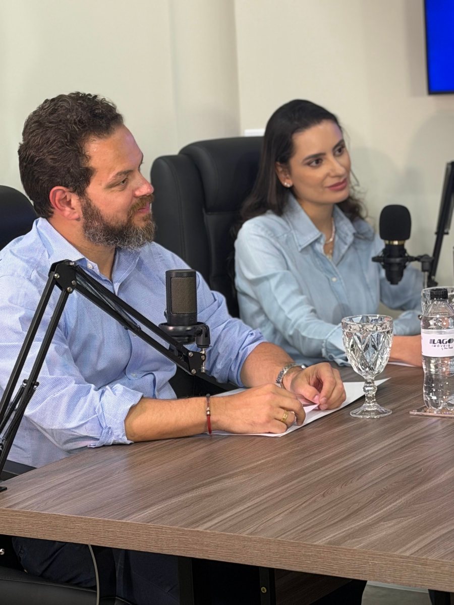 Fabiano Marinho gravando o LagoCast