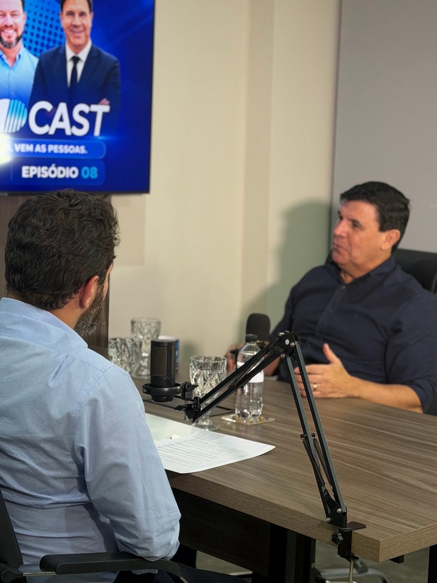 Fabiano Marinho em conversa no LagoCast